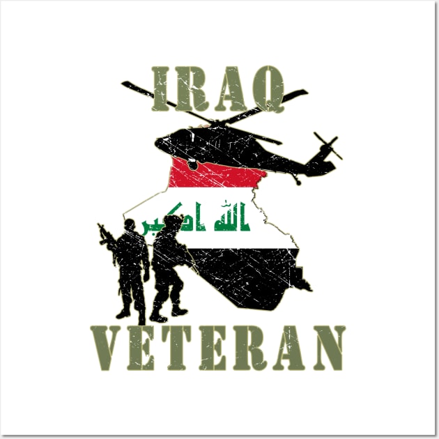 Iraqi Freedom Veteran Wall Art by Wykd_Life